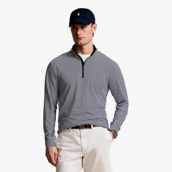 Polo Ralph Lauren performance Golf 1/4 Zip Golf Pullover Large NWT - Picture 1 of 9